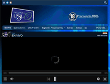 Tablet Screenshot of frecuenciausil.com